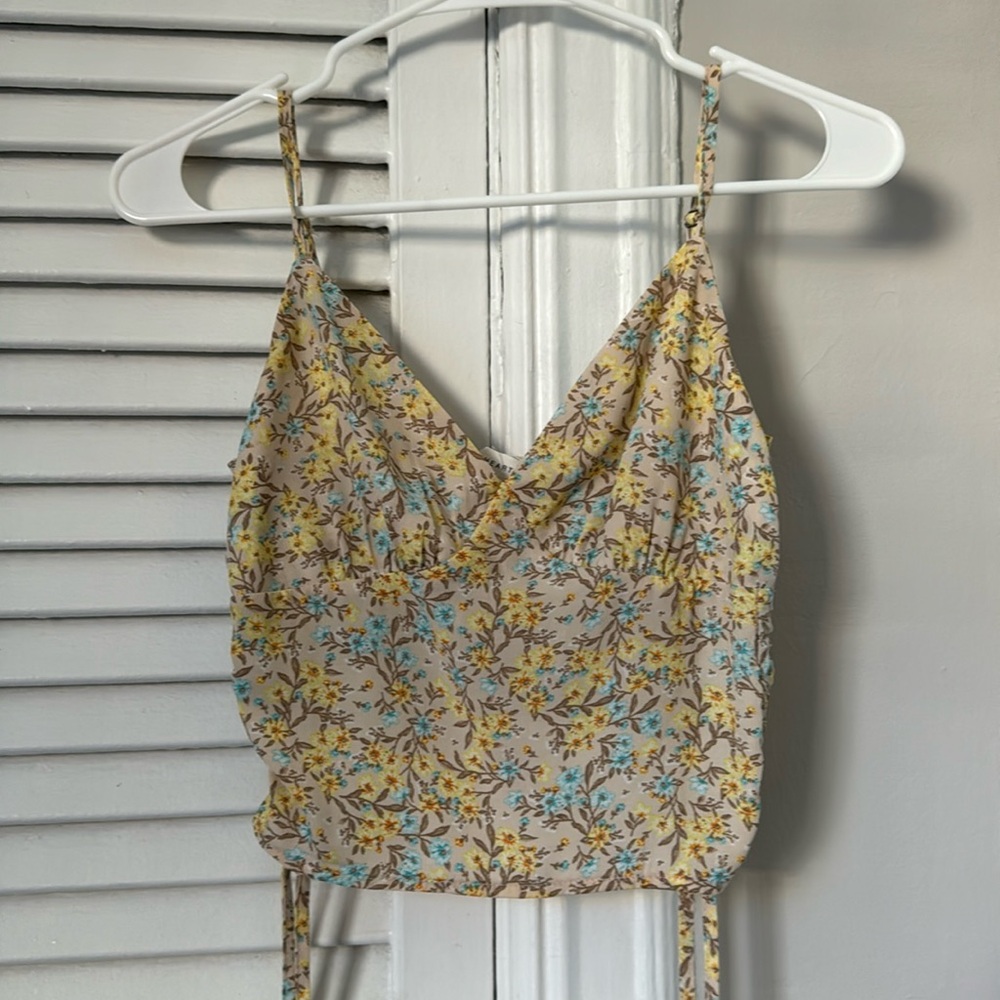 LA Hearts Floral Tank - XS